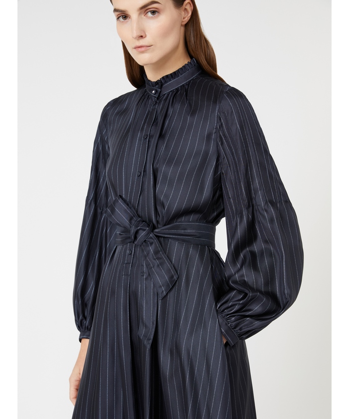 サッビア］ピュア シルク ロング ドレス(X25OA007)｜阪急百貨店