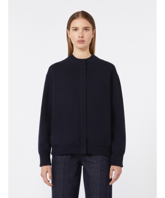 ［ペラゴ］ピュア ウール カーディガン