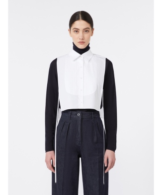 ［レピド］ピュア コットン ポプリン フロントピース