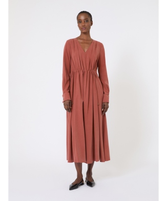 ［フル］ピュア シルク キャンバス ドレス