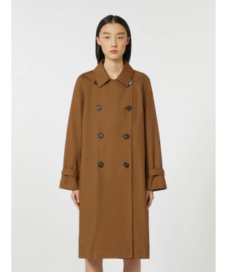 ［Cトレンチ］ダブルブレスト トレンチ コート