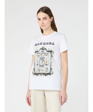 ［スパディーノ］ピュア コットン ジャージー Tシャツ