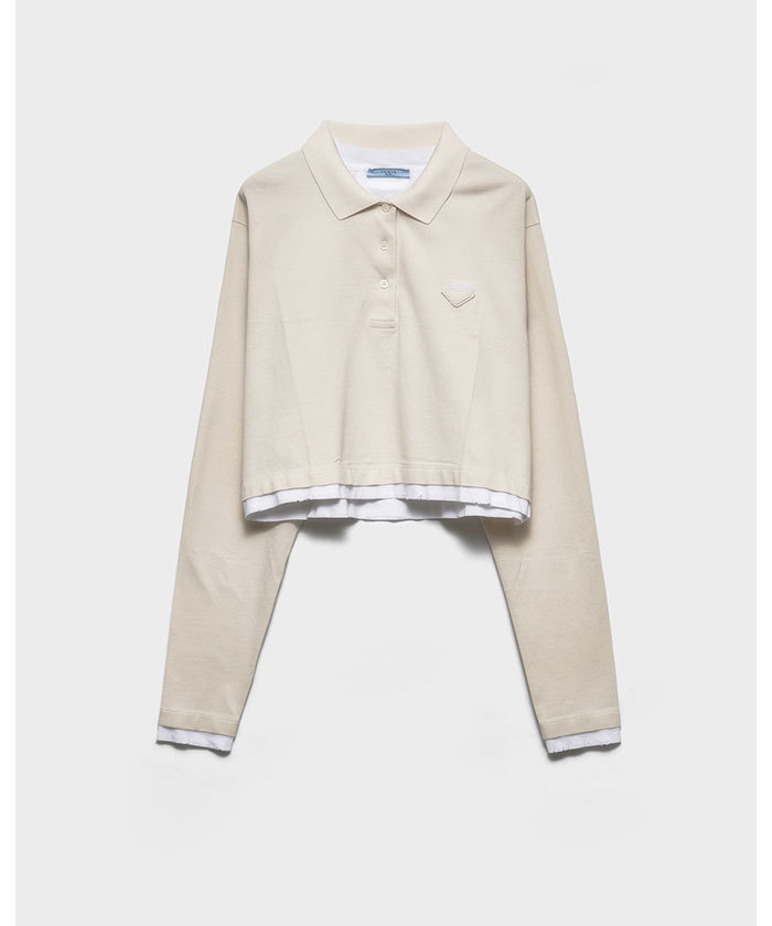 長袖 ピケ ジャージー ポロシャツ(X265N093)｜阪急百貨店公式通販