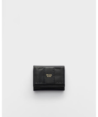 スモール ナッパレザー 財布 リボン付