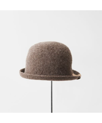 bell hat black merino