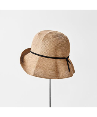 WP paper braid light hat wide