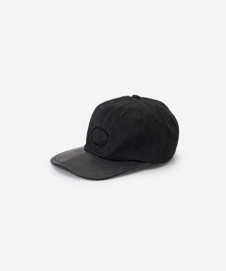 COTTON ＆ LEATHER TRUCKER CAP