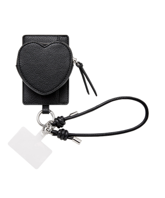 heart charm mag case