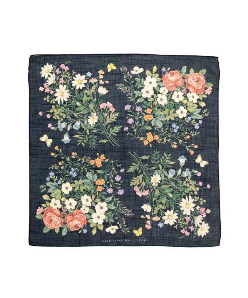 CLASSICS the Small Luxury アンティークフラワー NAVY F CLASSICS the Small Luxury アンティークフラワー NAVY F