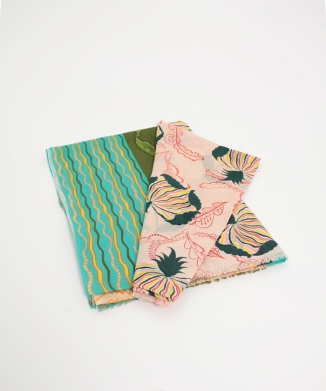 モダンプリント コットンストール