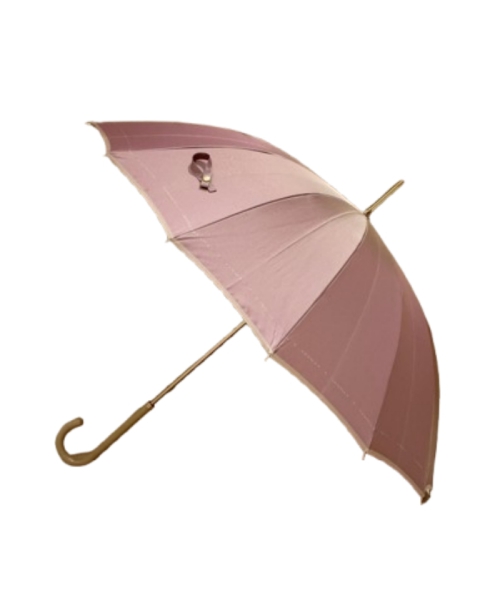 HANWEY 真田耳 長傘 パープル 親骨の長さ:55cm HANWEY 真田耳 長傘 パープル 親骨の長さ:55cm