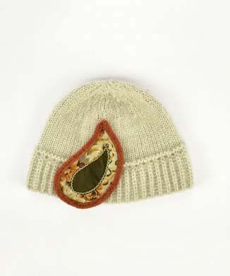 【10月上旬以降お届け予定】Paisley knit hat