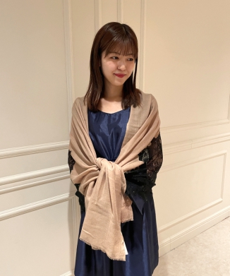 VINTAGE SHADES ビンテージシェイド　シルク✖️レース　大判ストール VINTAGE SHADES(ヴィンテージシェイズ)｜阪急百貨店公式通販サイト