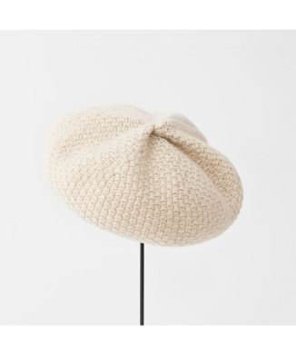 knit beret - cashmere × yak