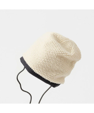 reversible beanie - popcorn
