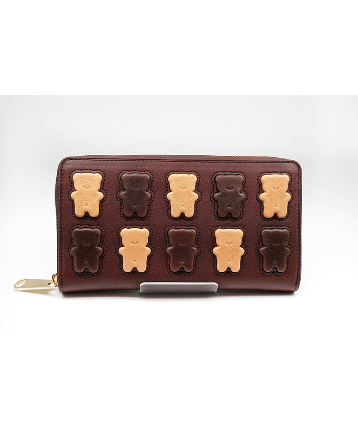 くま！ くまちゃんブラウニー長財布(Z25DB007)｜阪急百貨店公式通販サイト