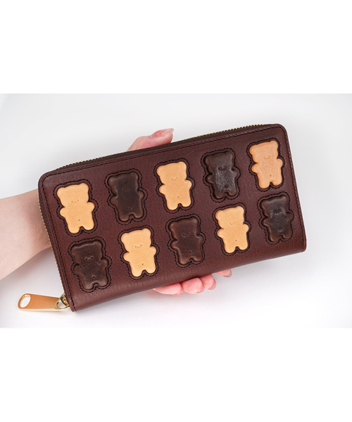 くまちゃんブラウニー長財布(Z25DB007)｜阪急百貨店公式通販サイト