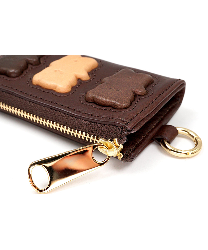 くまちゃんブラウニーキーケース(Z25DB009)｜阪急百貨店公式通販サイト