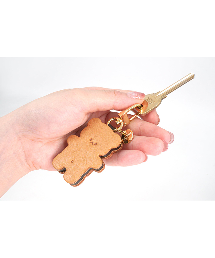 確認◡̈*.。ミニくまちゃん♡オーダー受け付け くまちゃんクッキーサンドのキーホルダー(Z25DB012)｜阪急百貨店公式
