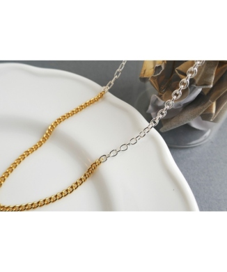 コンビカラーネックレス