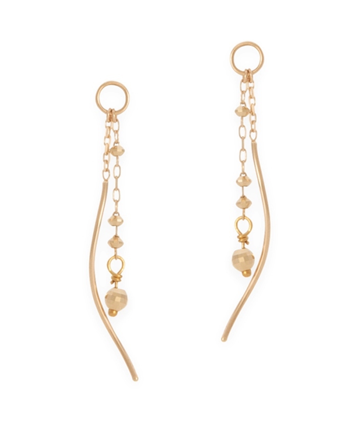 K10YGピアスチャーム(aw3A0441)｜阪急百貨店公式通販サイト｜阪急