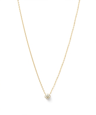 K18YGダイヤネックレス