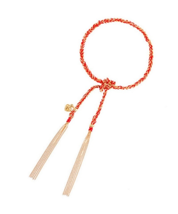 キャロリーナブッチ ミサンガ キャロリーナブッチ ミサンガピアス K18