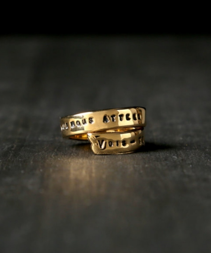 SERGE THORAVAL (BONHEUR) RING セルジュ・トラヴァル (幸せの手錠