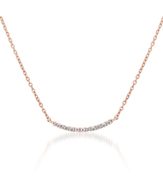 DIAMOND LINE NECKLACE