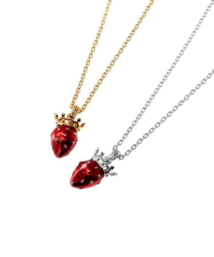 ジャスティンデイビス STRAWBERRY SWITCH BLADE ネックレス