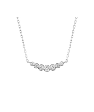 K18ホワイトゴールド ネックレス