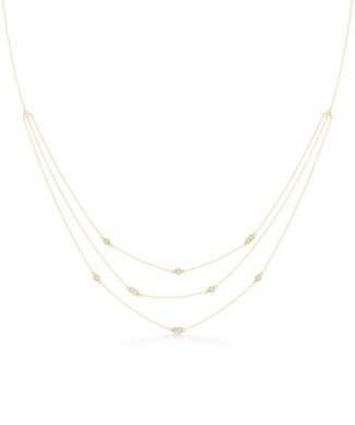 ヌーディーグランレイヤード ネックレス