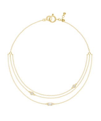 ヌーディーグランレイヤード ブレスレット