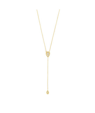 K18YG ダイヤモンドネックレス