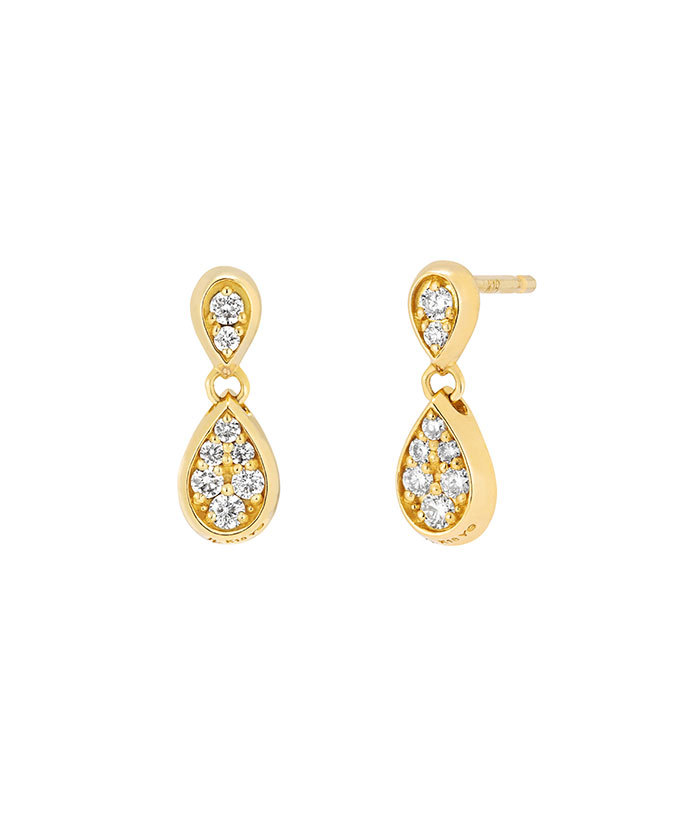 K18YG ダイヤモンドピアス(aw4B0044)｜阪急百貨店公式通販サイト｜阪急