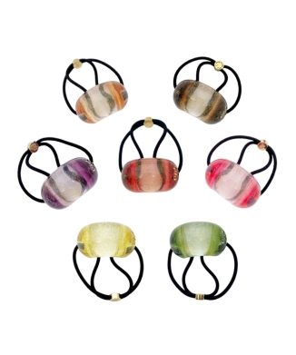 Lucite Dome Pony Cuff