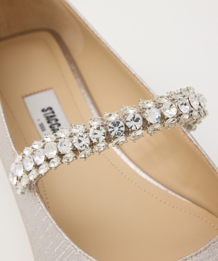 クリスタルゴールドパンプス ｼｬｰﾛｯﾄｸﾘｽﾀﾙﾍﾞﾙﾄﾊﾟﾝﾌﾟｽ(aw5B0099)｜阪急百貨店公式通販サイト