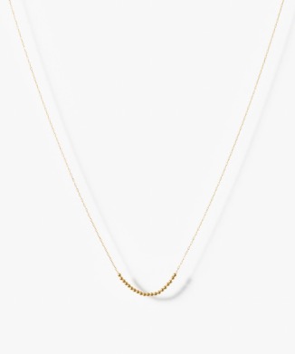 朝露 ネックレス  YG 40cm