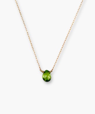 ペリドットネックレス