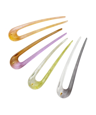 Lucite Candy Hairpin