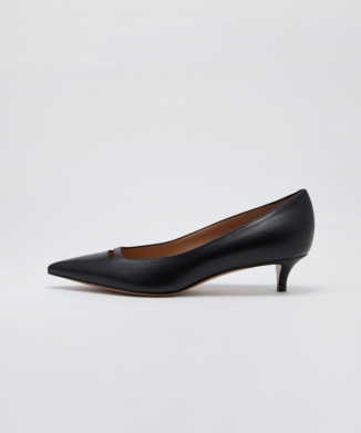 ANIMA アネッリ スムース パンプス 3.5CM BLACK