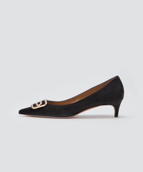 CUORE デュエ アネッリ スウェード パンプス 3.5CM CHARCOAL GREY(cw3E0506)|阪急百貨店公式通販サイト|阪急百貨店オンラインストア