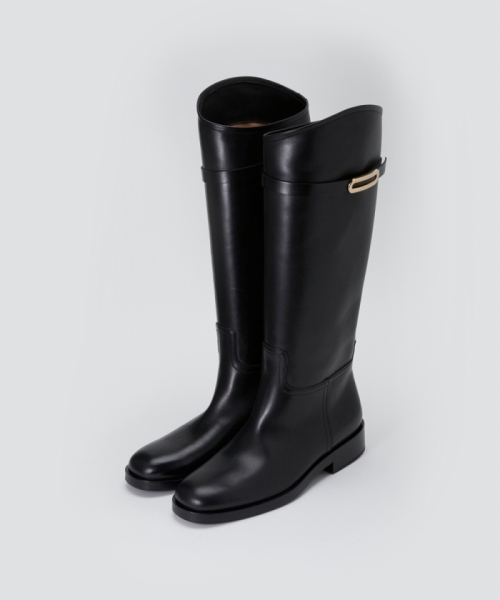 BANDA アネッリ サトゥルノ 2.5CM ロングブーツ BLACK(cw3E0551)|阪急百貨店公式通販サイト|阪急百貨店オンラインストア