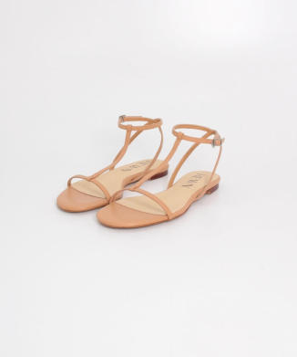 T-strap ankle sandals