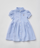 ストライプド ニット オックス ドレス