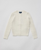 ミニケーブル コットン カーディガン