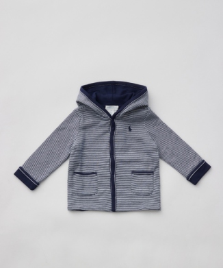 リバーシブル コットン フーディー