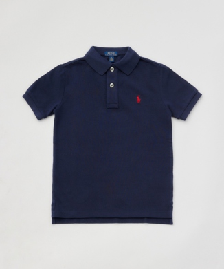 コットン メッシュ ポロシャツ