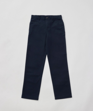 スリムフィット コットン チノパンツ