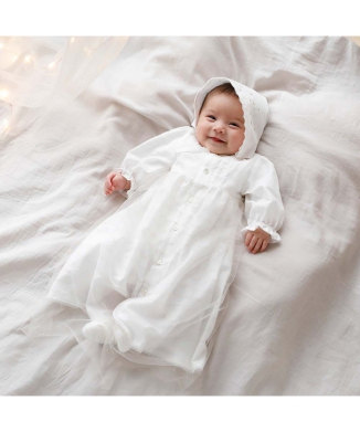 チュチュレース　ベビードレス